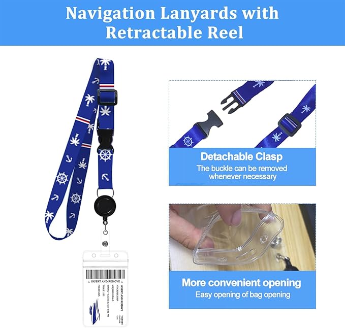 Cruise Ship Essentials, Cruise Luggage Tags, Lanyards - Image 6