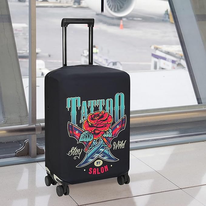 Explore Land Travel Luggage Cover Suitcase Protector Fits 27-30 Inch Case - Image 7