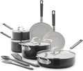 GreenPan x Bobby Flay 13 Piece Nonstick Cookware Pots and Pans Set, PFAS-Free by GreenPan
