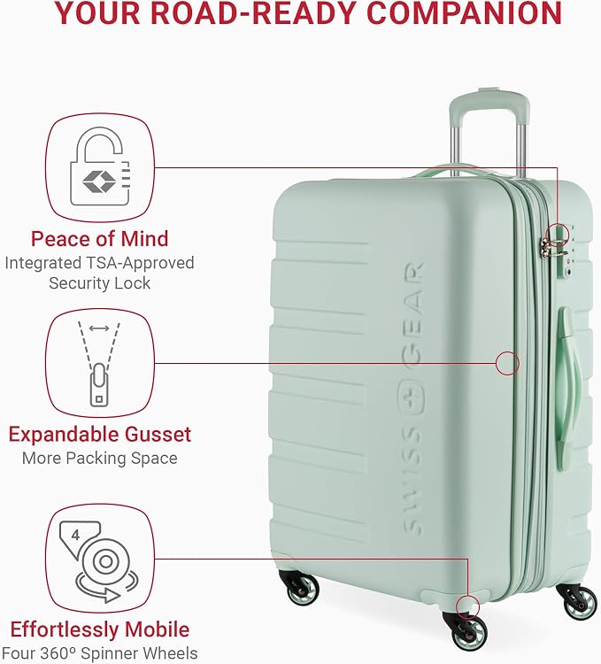 SwissGear 7366 Hardside Expandable Luggage - Image 3