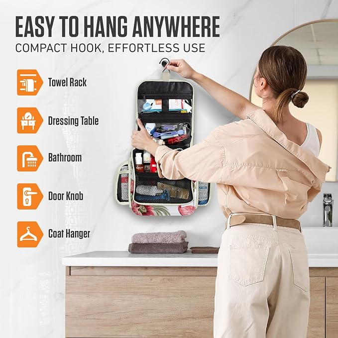 VENTURE 4TH Hanging Travel Toiletry Bag - Image 7