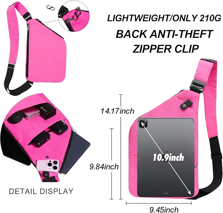 Anti Theft Crossbody Travel Bags - Image 3