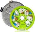 INVODA Weekly Pill Organizer 7 Compartment Rotating Pill Box by INVODA