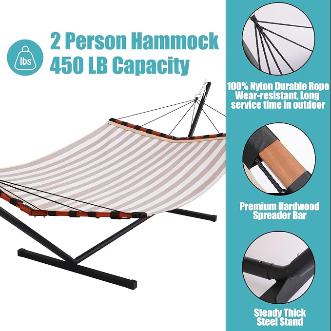 TegerDeger 12FT 2 Person Hammock - Image 4