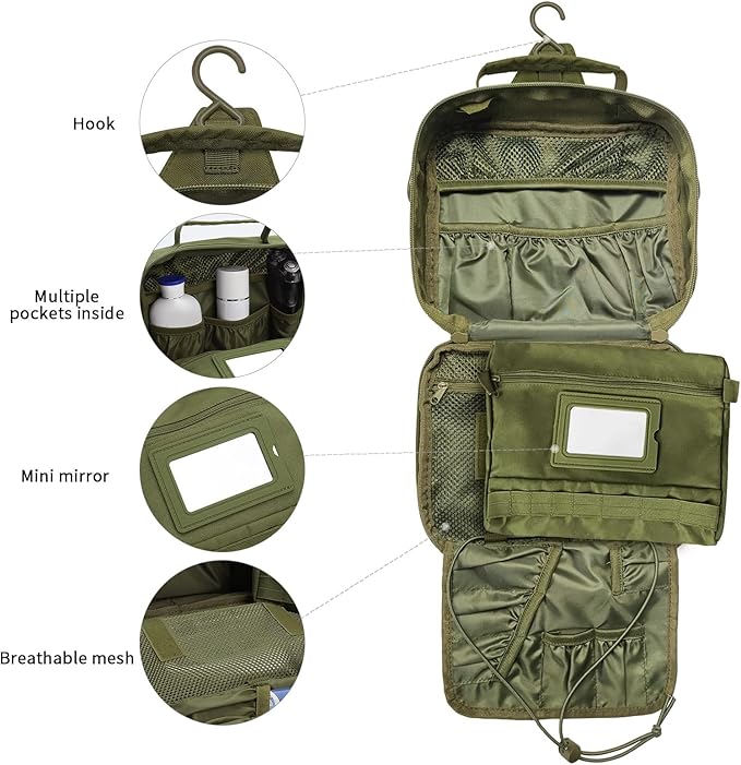 SUNRISING Tactical Toiletry Bag - Image 4
