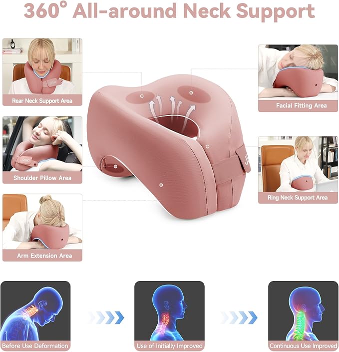 Neck Pillow Airplane, Advanced Neck Support - Image 3