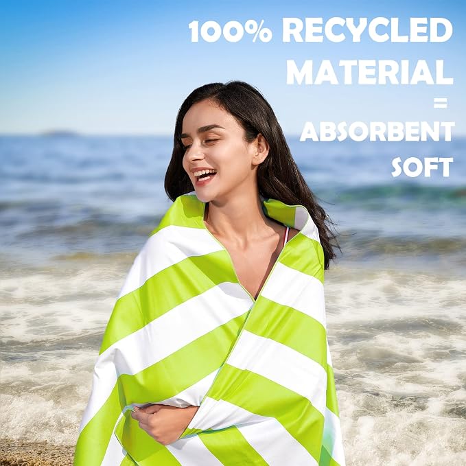 Your Choice Microfiber Quick Dry Sand-Free Beach Towel - Image 4