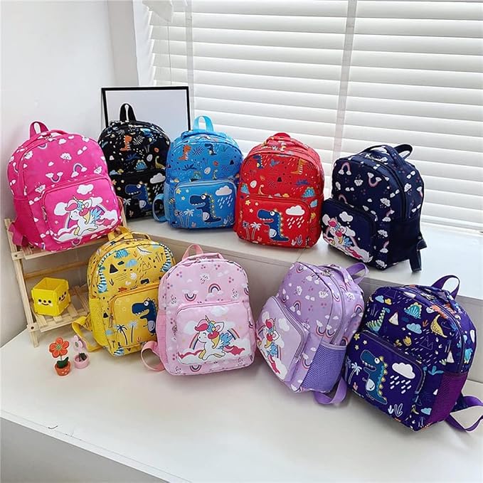 POWOFUN13 inch Kids Toddler Preschool Travel Backpack Cute Cartoon Backpack - Image 6