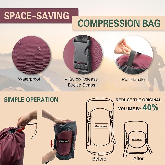 Outdoor Storage Stuff Sacks, Camping Gear Organizer - Image 6