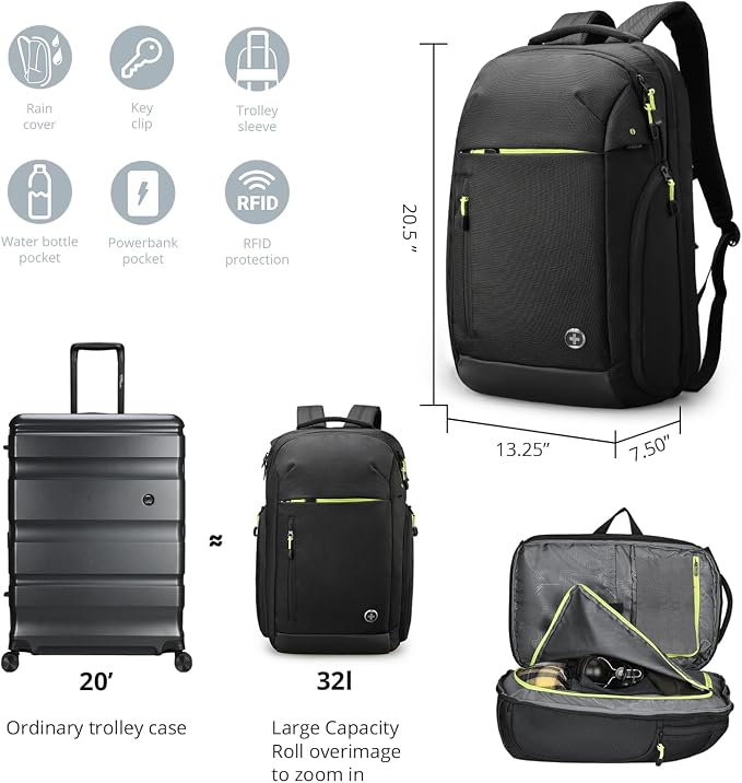 Swissdigital Design Large Travel Backpack - Image 4