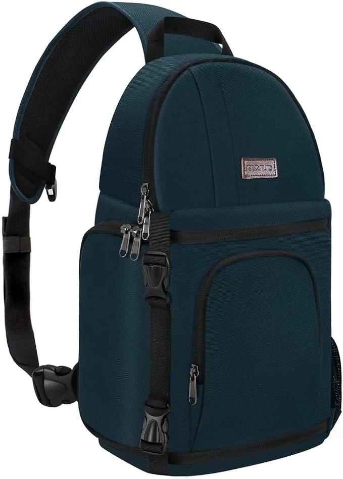 MOSISO Camera Sling Bag, DSLR/SLR/Mirrorless Camera Backpack Case Shockproof by MOSISO