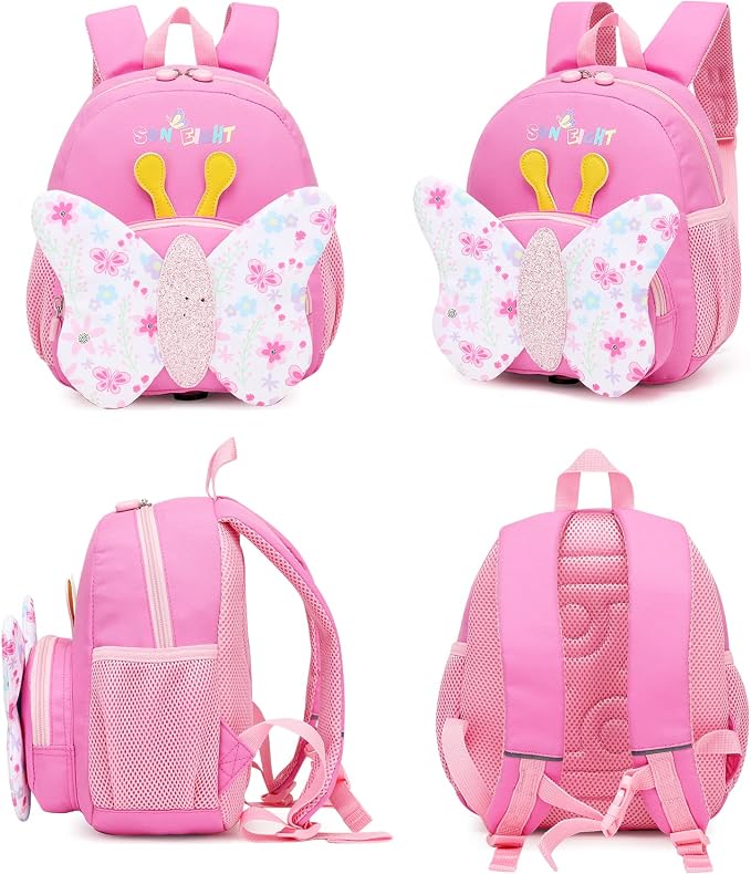 SUN EIGHT Toddler Backpack for Girls Kids Backpack Cute 3D Cartoon School Bag - Image 6