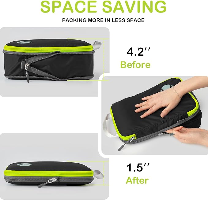 Cipway Compression Packing Cubes, Lightweight Travel Luggage Organizers - Image 3