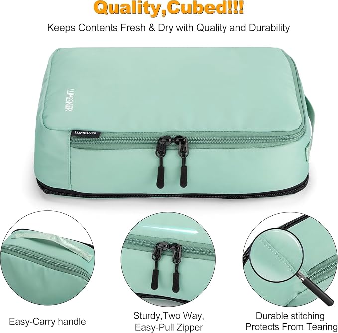 8 Set Compression Packing Cubes - Image 5