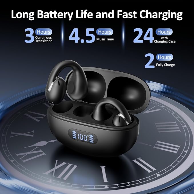 AI Language Translation Earbuds Real Time, IAMJOY Language Translator Earbuds - Image 7
