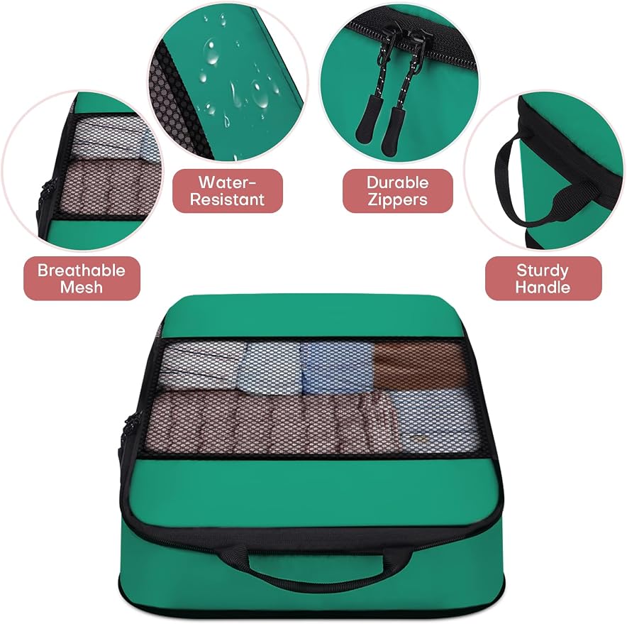 6 PCS Set Compression Packing Cubes - Image 4