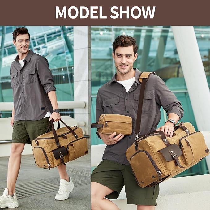Travel Duffle Bag Weekender Bag - Image 2