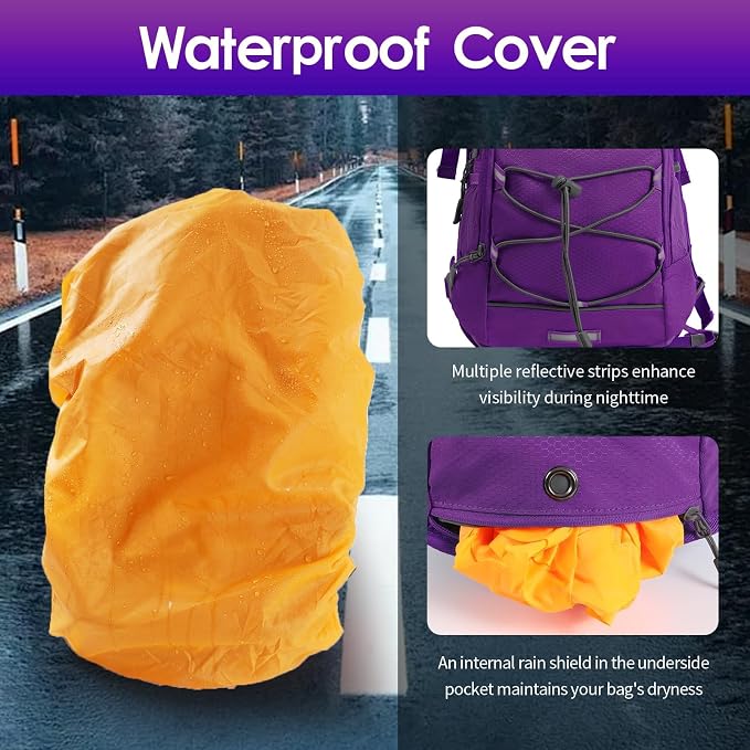 WOLT Hydration Backpack 18L Hiking Water Backpack - Image 5