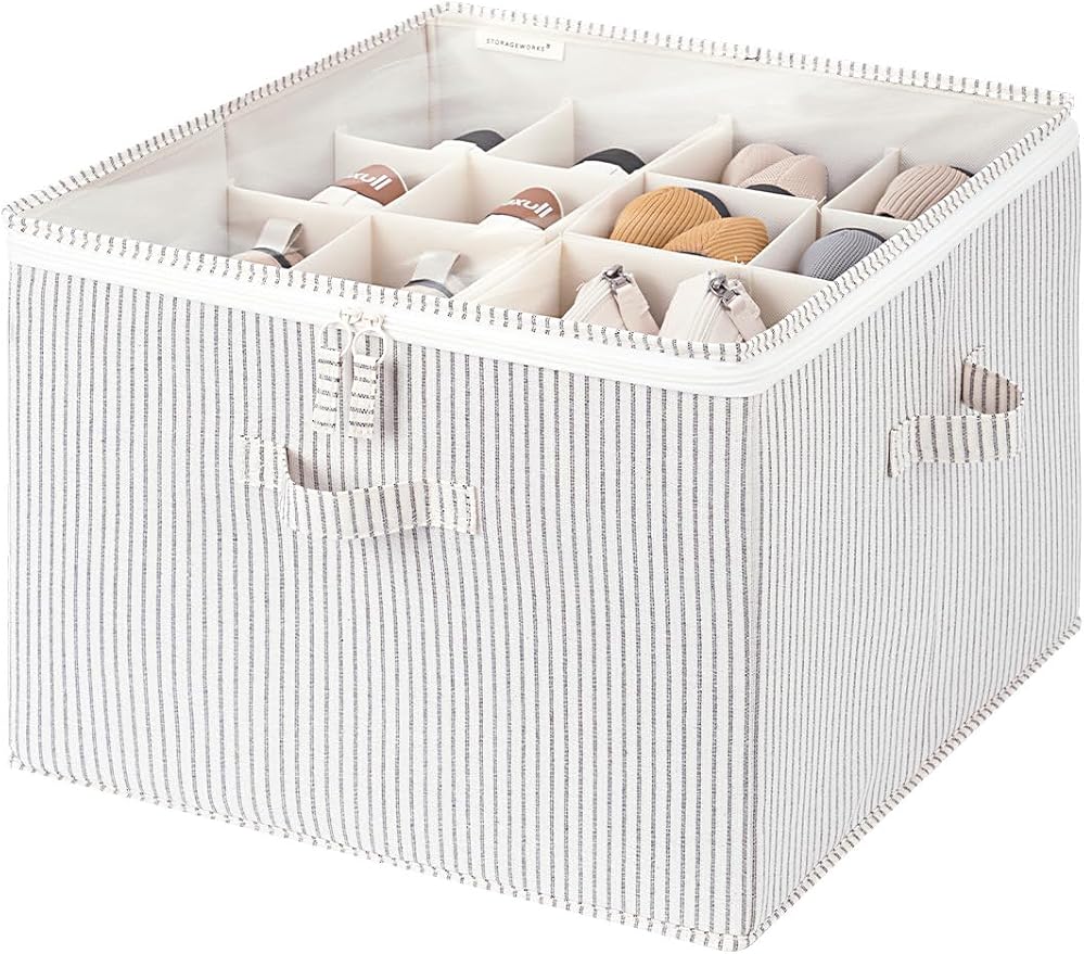 StorageWorks Shoe Organizer for Closet, Fits up to 16 Pairs, Shoe Cubby Storage - Image 8