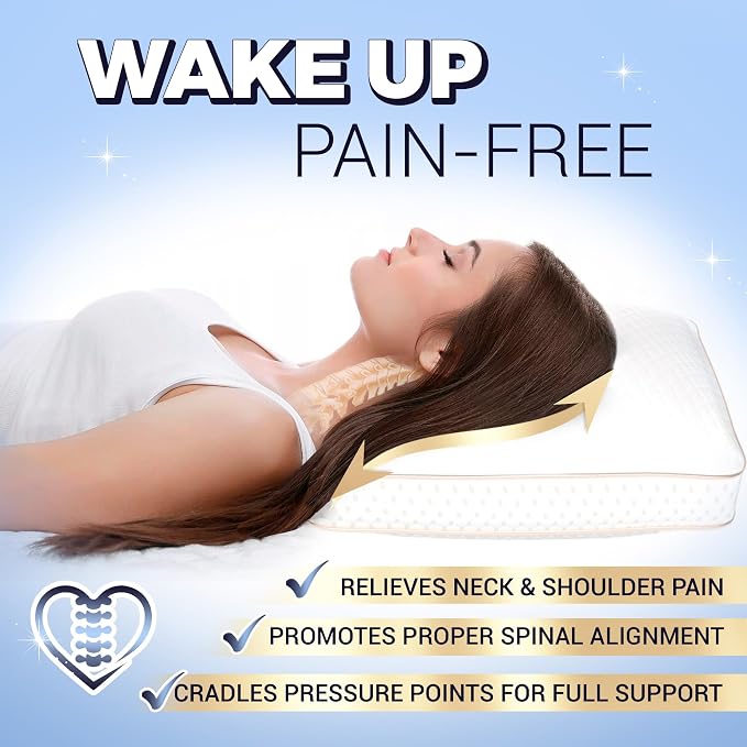 Royal Therapy Queen Memory Foam Pillows 2-Pack - Image 2
