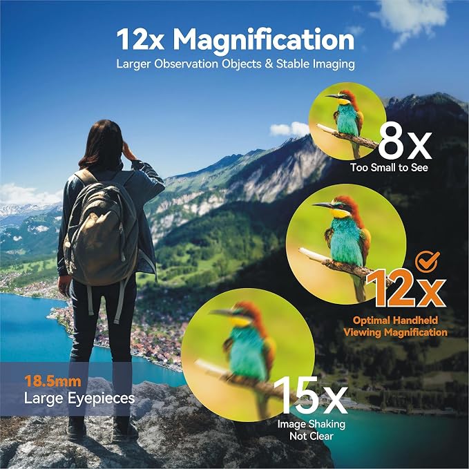 12x42 HD Binoculars for Adults - Image 3