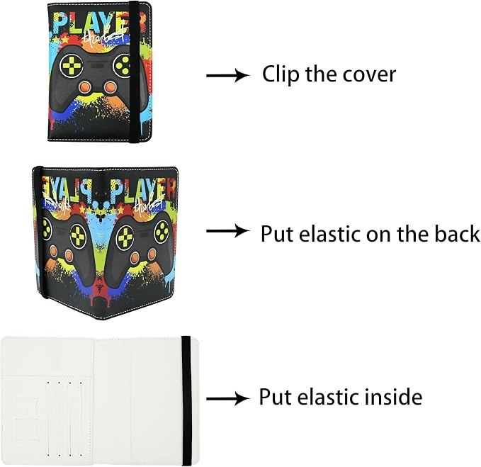 Game Passport Holder for Women and Men PU Leather Passport Cover for Travel - Image 4