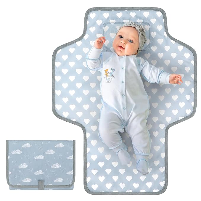 Accmor Portable Diaper Changing Pad, Waterproof Baby Changing Mat, Foldable by Accmor