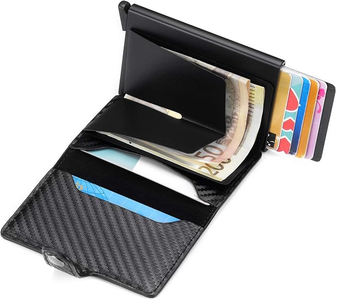 Card Holder, Men Credit Card Holder, Slim Card Case Front Pocket - Image 3