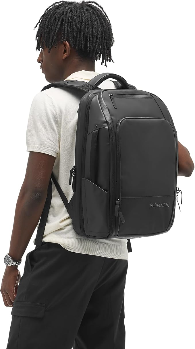 NOMATIC Travel Pack - 20L Water Resistant Laptop Bag - TSA-Ready Expandable - Image 4