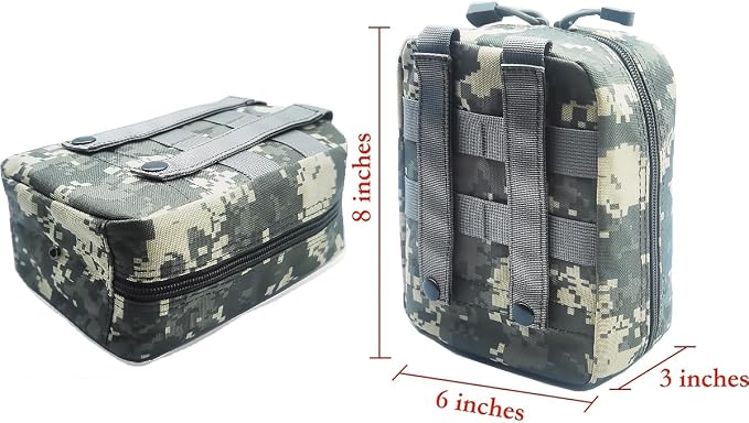 Carlebben EMT MOLLE Ifak Pouch Tactical MOLLE Medical First Aid Kit Utility - Image 5