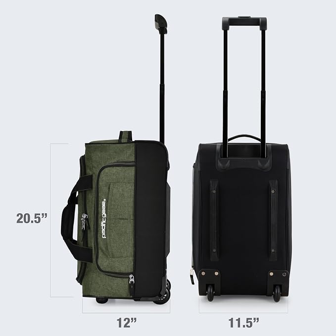Pacific Gear Rolling Duffel Bag - Image 5