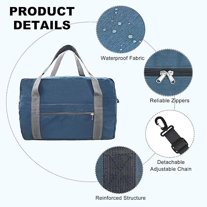 15 Inch Small Carry On Bags for Airplanes Spirit Airlines Personal Item Bag - Image 2