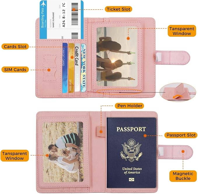 Melsbrinna Rfid Passport Holder - Image 3
