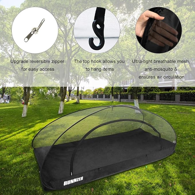 Single Person Pop Up Tent, 1 Person Mosquito Net Tent - Image 3