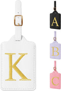Personalized Initial Luggage Tags by izuzta