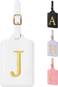 Personalized Initial Luggage Tags by izuzta