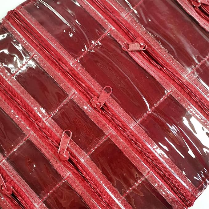 Travel Jewelry Roll Bag Portable Organizer Pouch - Image 7
