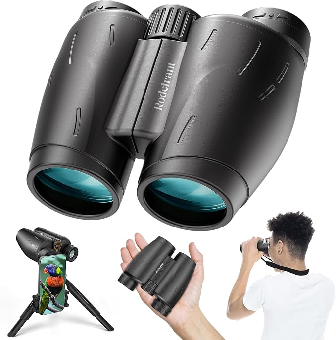 25x30 Professional Large Eyepiece Binoculars by Rodcirant