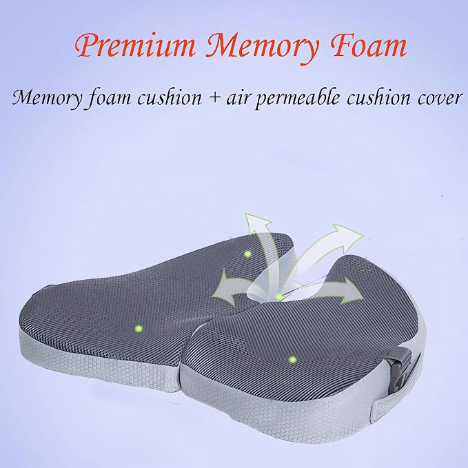 Small Travel Seat Cushion for Airplane, Portable Foldable Seat Cushion - Image 5