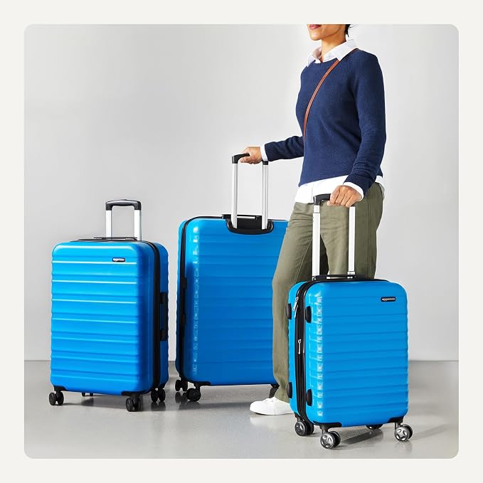 Amazon Basics 3-Piece Set, Hardshell Suitcases - Image 3