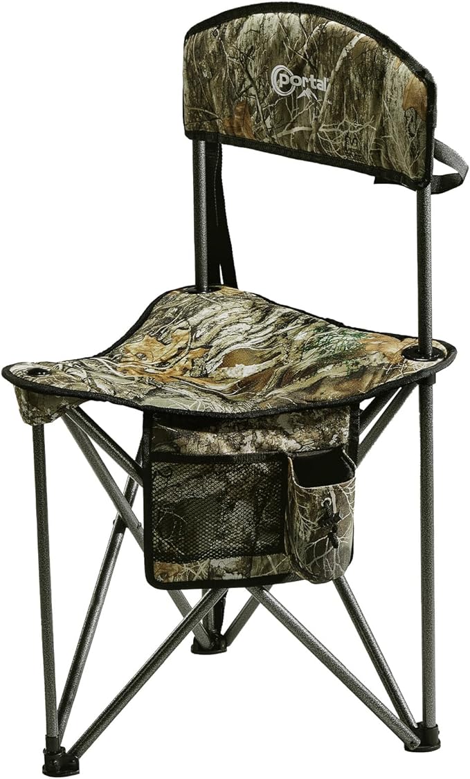 PORTAL Extra Large Quick Folding Tripod Stool by PORTAL