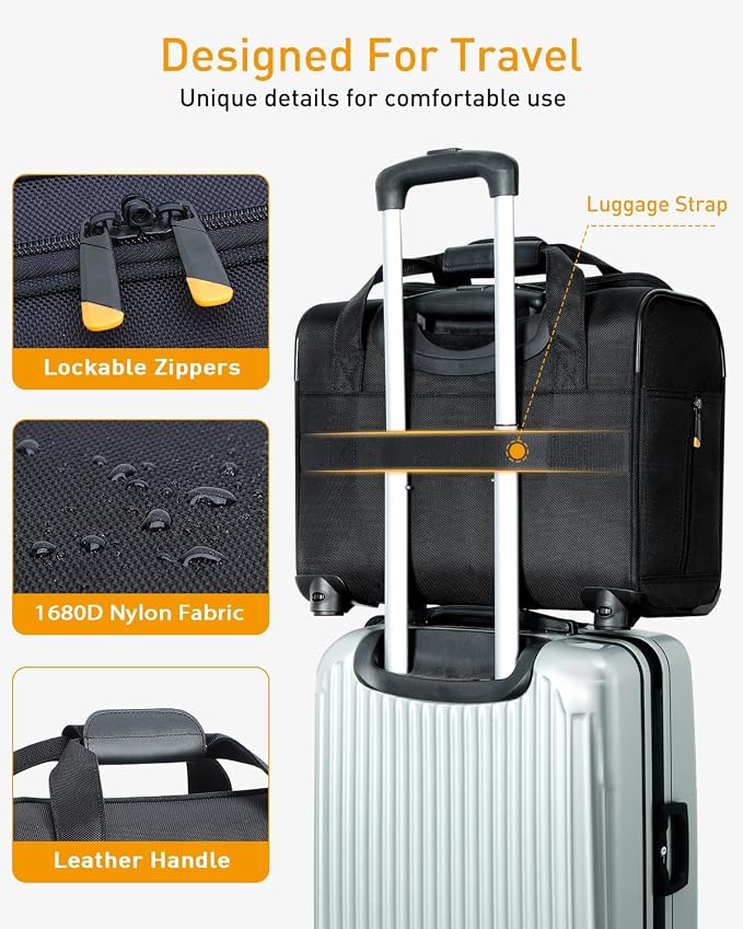 Rolling Laptop Bag - Image 5