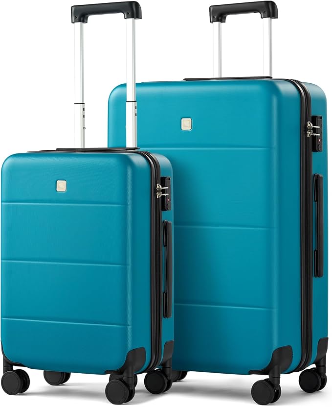 Hanke 2 Piece Hard Shell Luggage Sets by Hanke