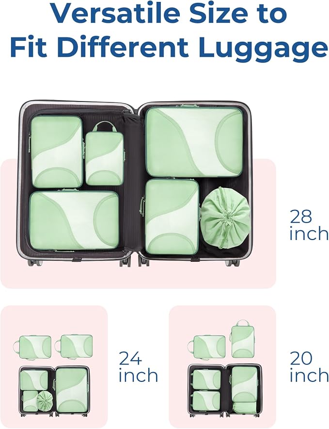 BAGSMART Compression Packing Cubes - Image 3