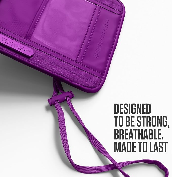 VENTURE 4TH Passport Holder Neck Wallet - Image 4