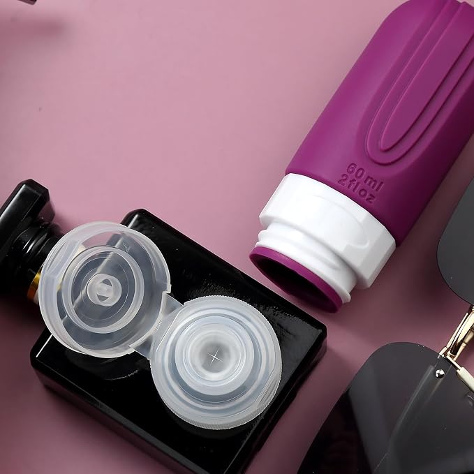 Travel Bottles for Toiletries, Tsa Approved 2oz Travel size Bottles, BPA Free - Image 5