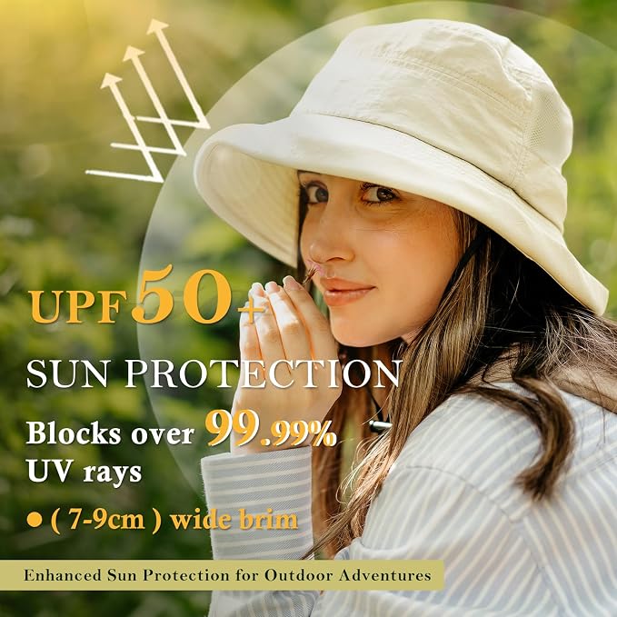 TOP-EX XL/XXL Women’s Wide Brim Bucket Sun Hat - Image 7