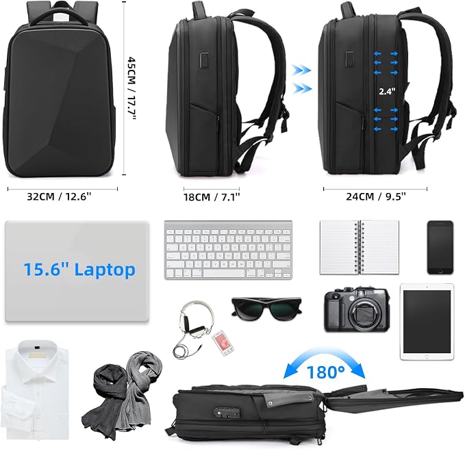 FENRUIEN Anti Theft Laptop Backpack - Image 2