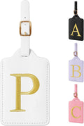 Personalized Initial Luggage Tags by izuzta