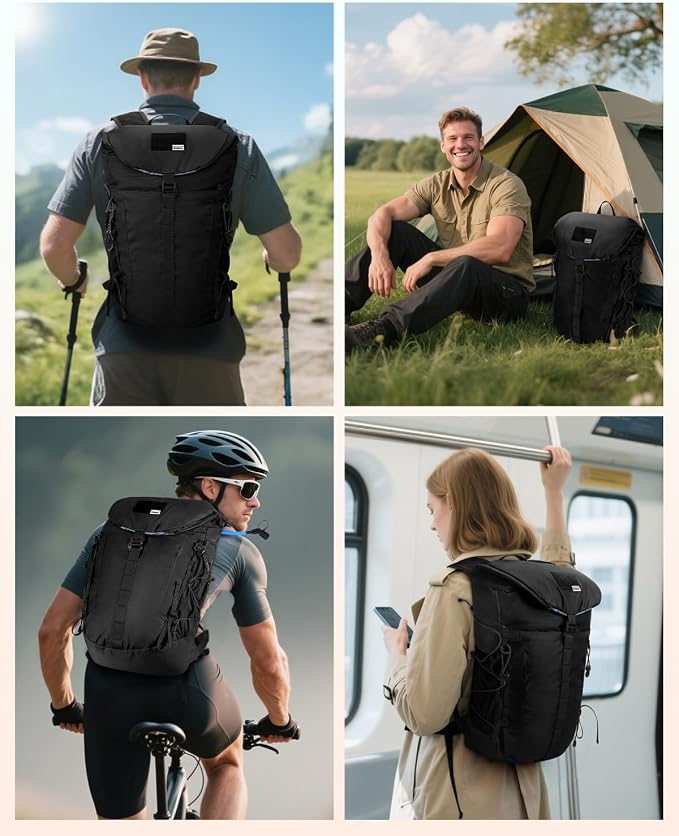 Blue Quartz Hiking Backpack 30L Lightweight Packable Backpack - Image 8